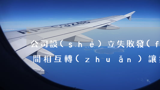 公司設(shè)立失敗，發(fā)起人之間相互轉(zhuǎn)讓投資行為是否有效？
